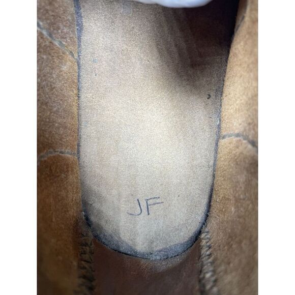 JF Vibram Brown Leather Casual Lace Up Oxfords Shoes Women Sz 8.5M US/39EU - Picture 7 of 16